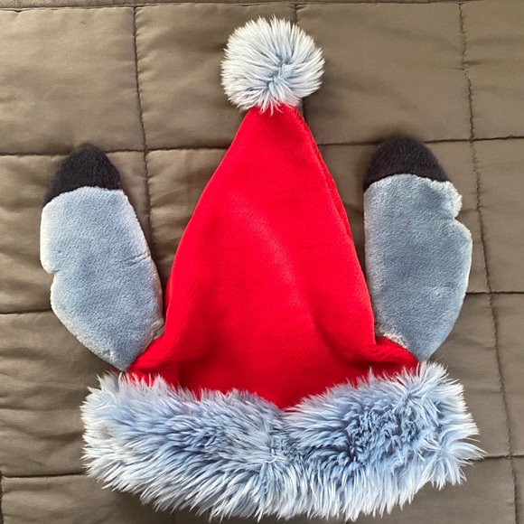 Disney Parks Stitch Ear Santa Hat 